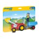 PLAYMOBIL - 6964 Traktor mit Anhänger