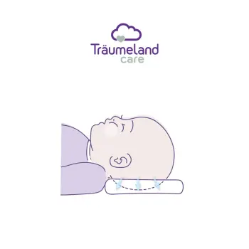 Träumeland - CARE Babykopfkissen Wolke 0+ (25 x 40 x 3 cm)