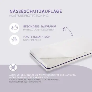 Träumeland - Moltonauflage 50 x 70 cm