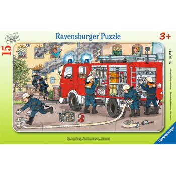 Ravensburger - Mein Feuerwehrauto RAHMENPUZZLE (15 TEILE)...