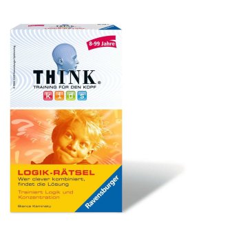 Ravensburger - Mitbringspiele, Think® Kids Logik-Rätsel