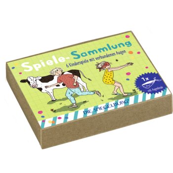 Die Spiegelburg - Bunte Geschenke - Spiele-Sammlung (6 Spiele mit verb. Augen) (A)