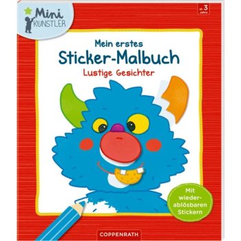 Coppenrath - Mein erstes Sticker-Malbuch: Lustige...