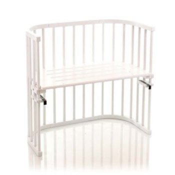 babybay - Beistellbett Original WEISS-LACKIERT