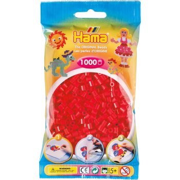 HAMA - Perlen Rot, 1000 Stück