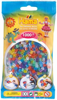 HAMA - Perlen Glitzernd, 1000 Stück (A)