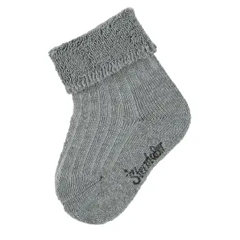 Sterntaler - Baby-Söckchen silber-meliert Gr.18 (3)