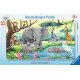 Ravensburger - Tiere Afrikas RAHMENPUZZLE (15 TEILE) (A)