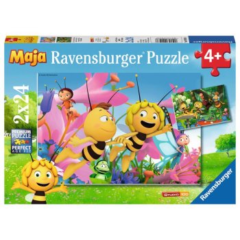 Ravensburger - Die kleine Biene Maja PUZZLE (2 x 24 TEILE)