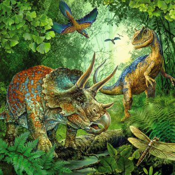 Ravensburger - Faszination Dinosaurier PUZZLE (3 x 49 TEILE)
